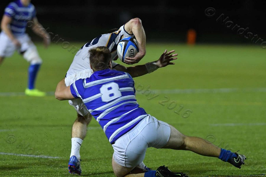 Wheaton Men\'s Rugby vs Mass Maritime.  Photo by Keith Nordstrom